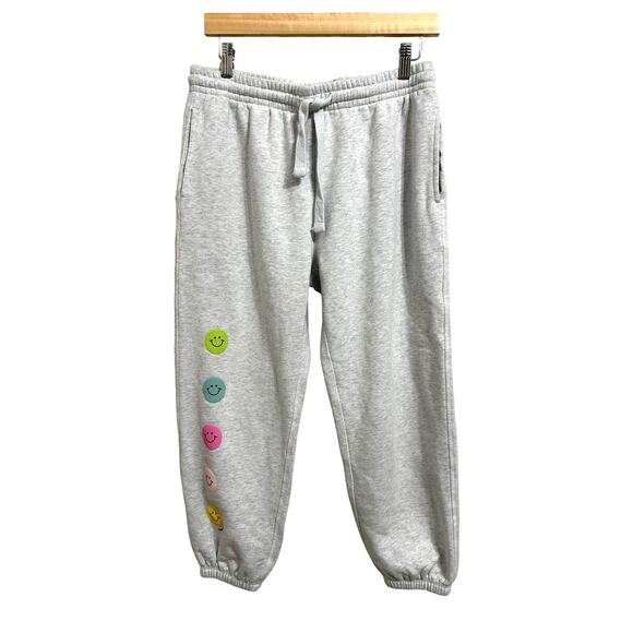 Frasier Sterling Smiley Gal Sweatpants Gray Size Small - Picture 2 of 6